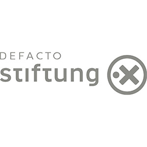Reference Defacto.X Stiftung Logo